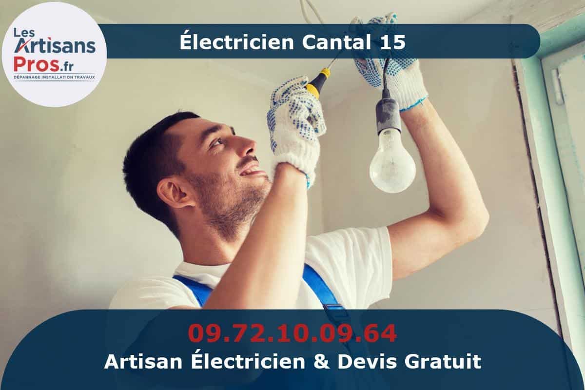 Électricien Cantal 15