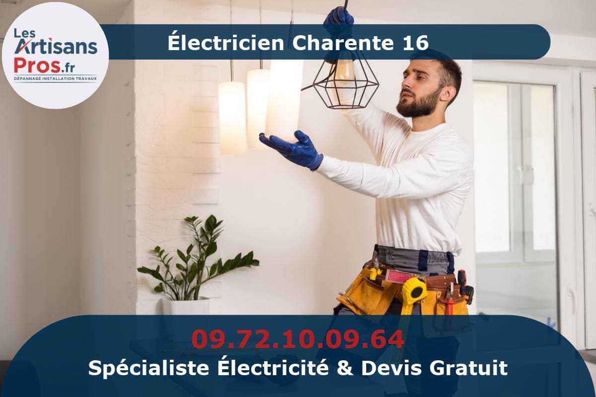 Électricien Charente 16