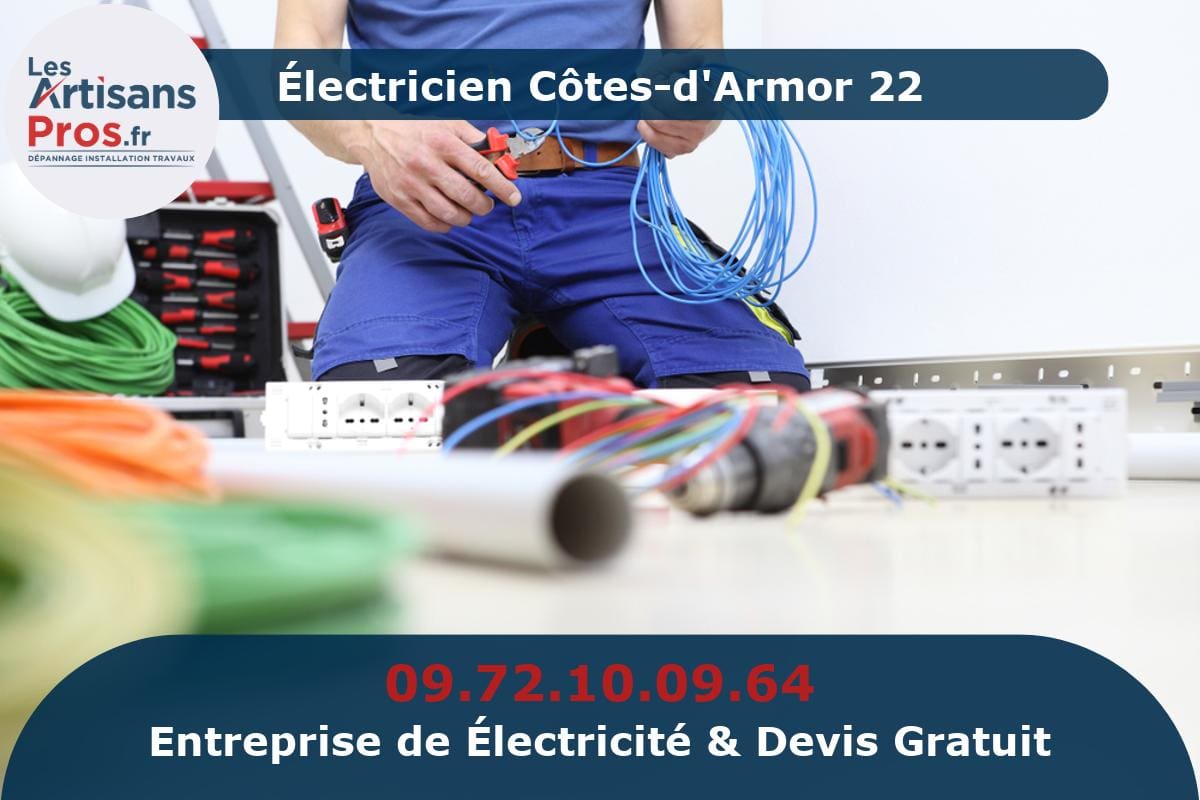 Électricien Côtes-d’Armor 22