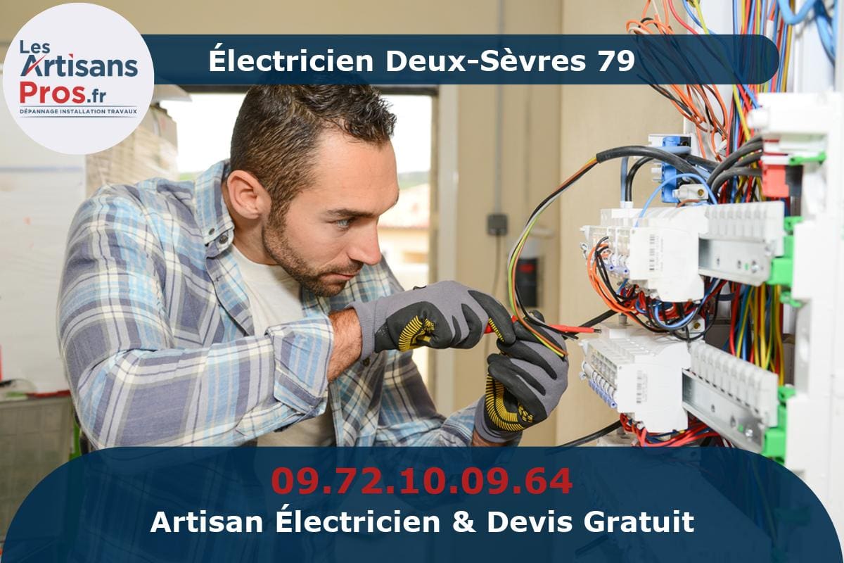 Électricien Deux-Sèvres 79