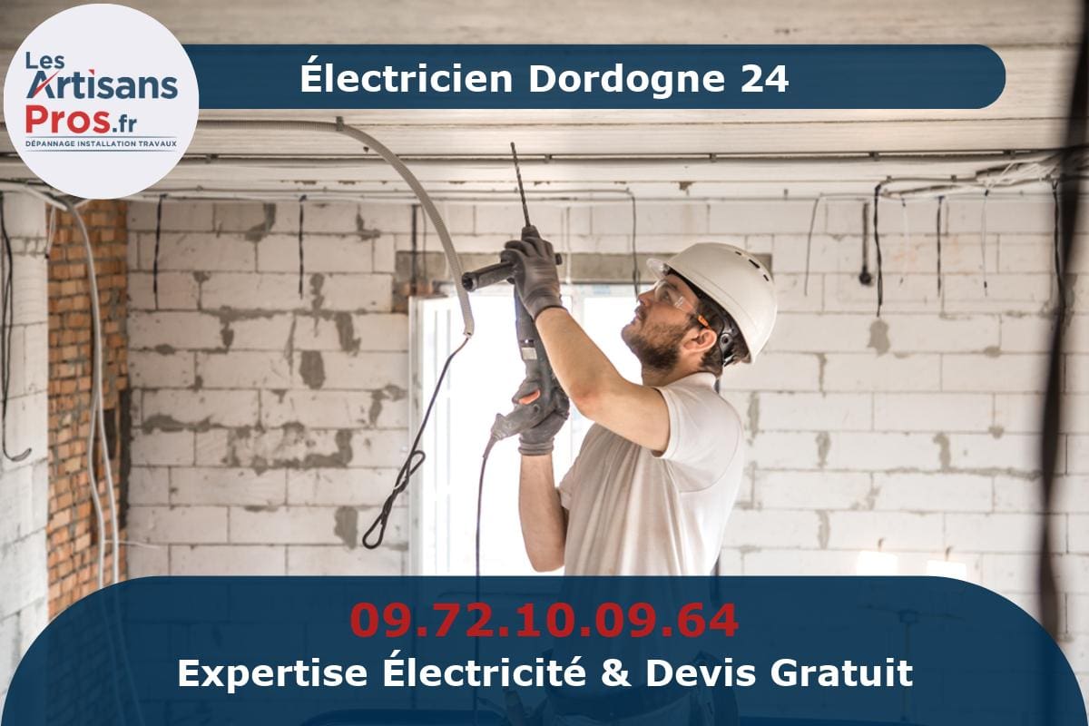 Électricien Dordogne 24