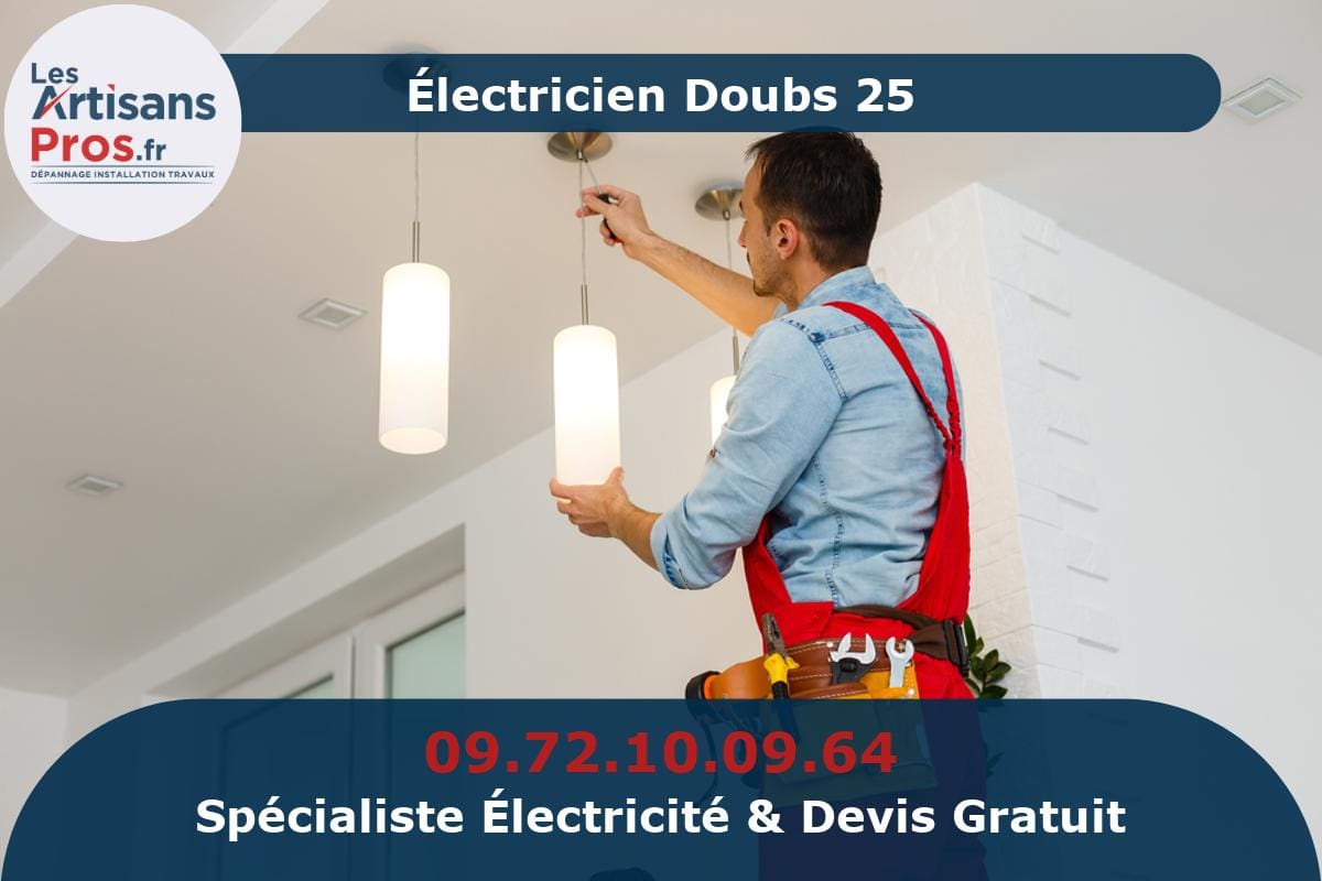 Électricien Doubs 25