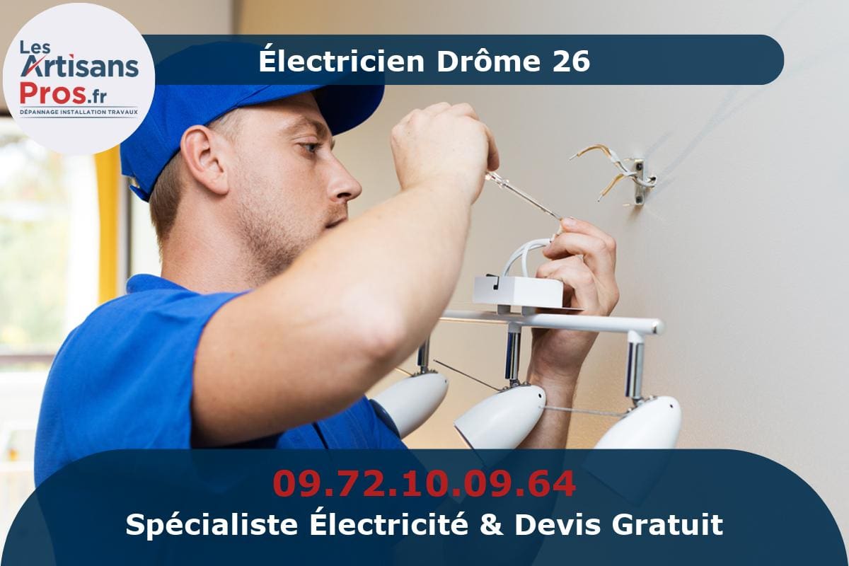 Électricien Drôme 26