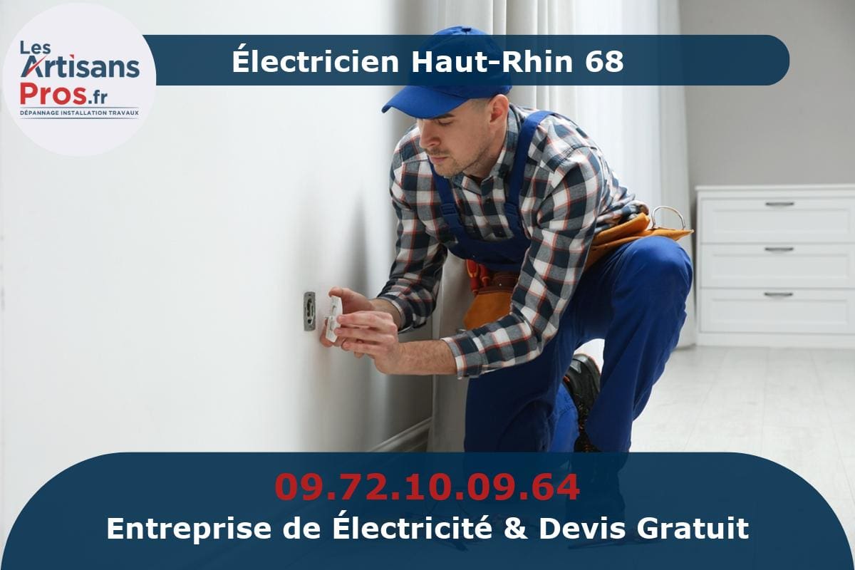 Électricien Haut-Rhin 68