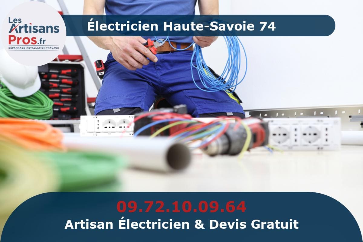 Électricien Haute-Savoie 74