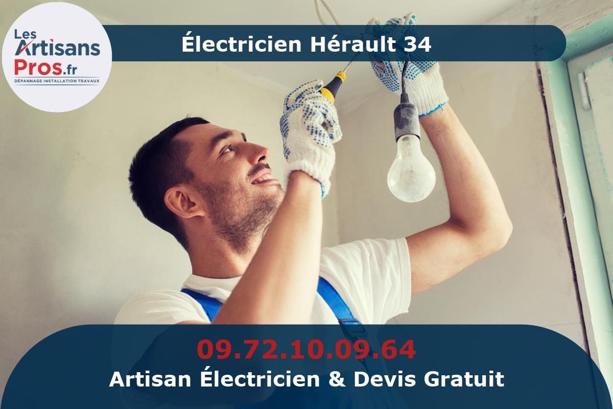 Électricien Hérault 34