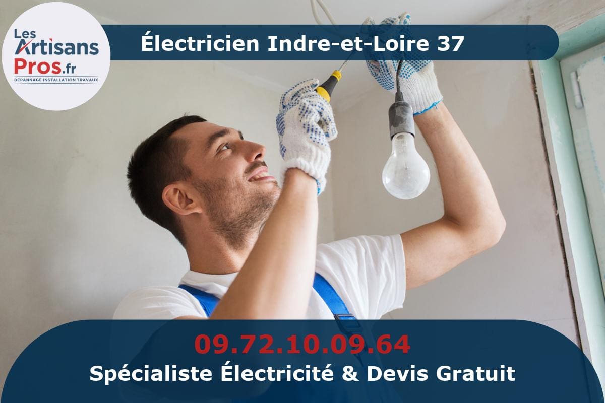 Électricien Indre-et-Loire 37