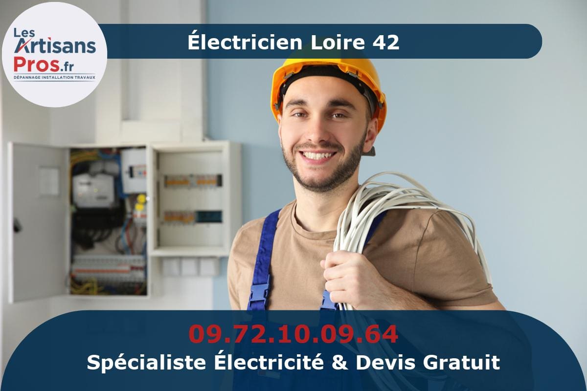 Électricien Loire 42