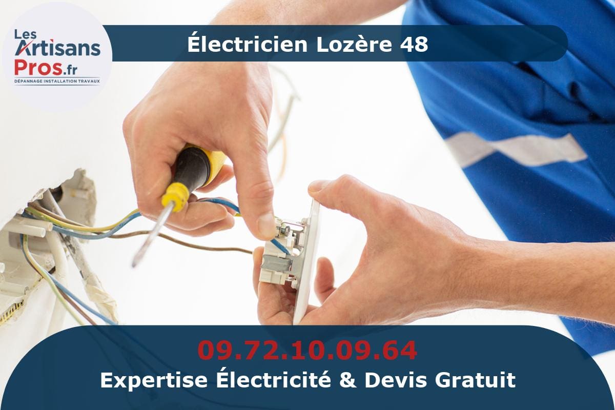 Électricien Lozère 48