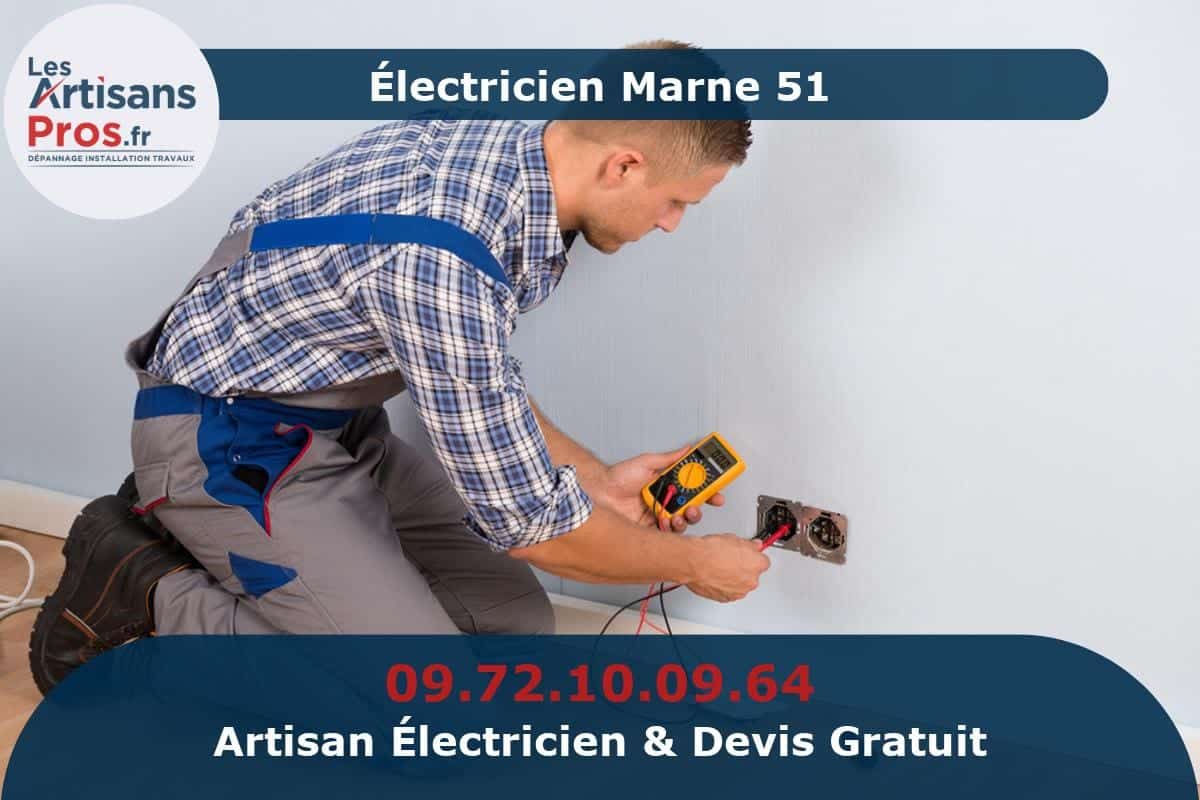 Électricien Marne 51