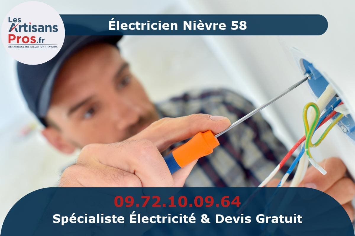 Électricien Nièvre 58