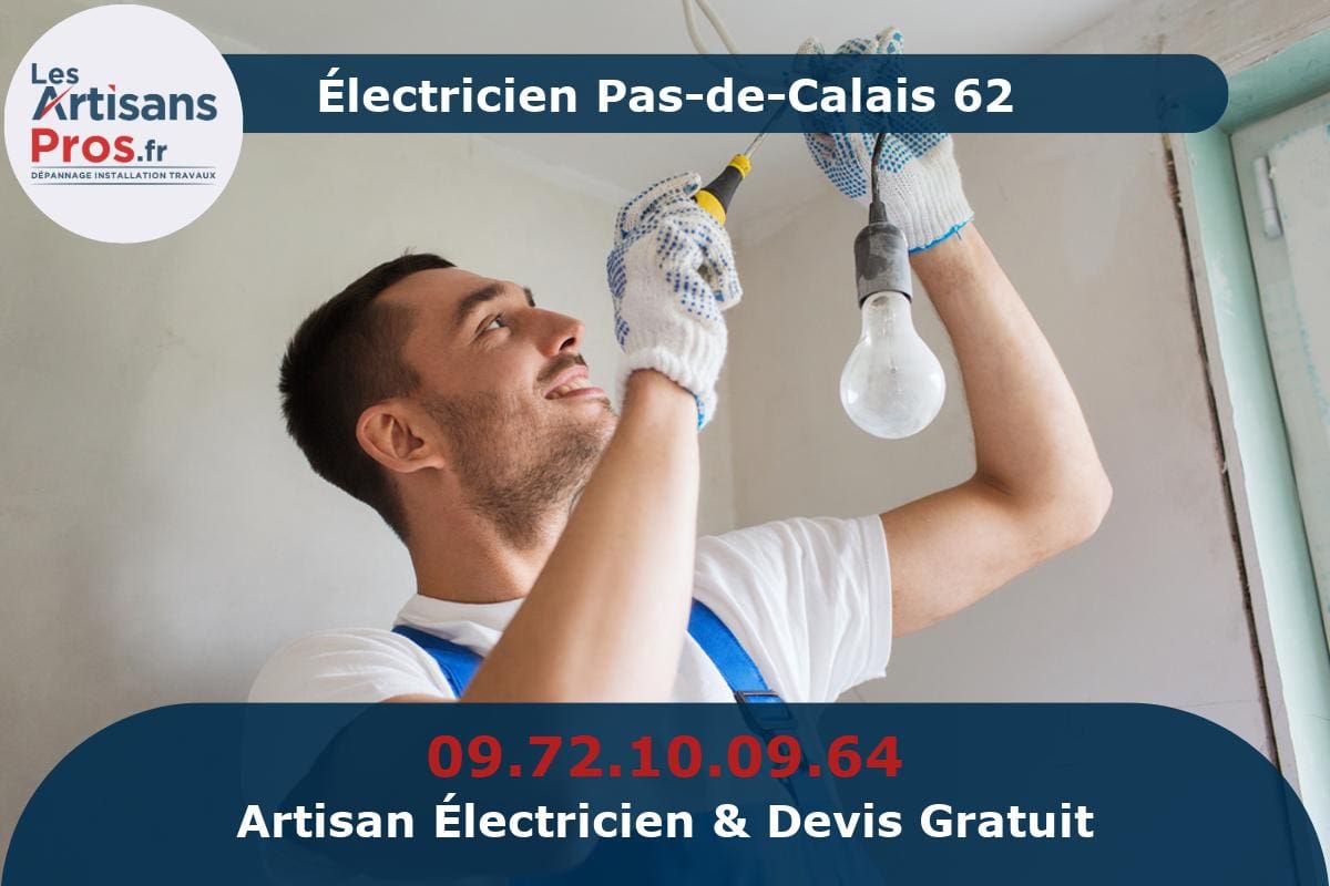 Électricien Pas-de-Calais 62