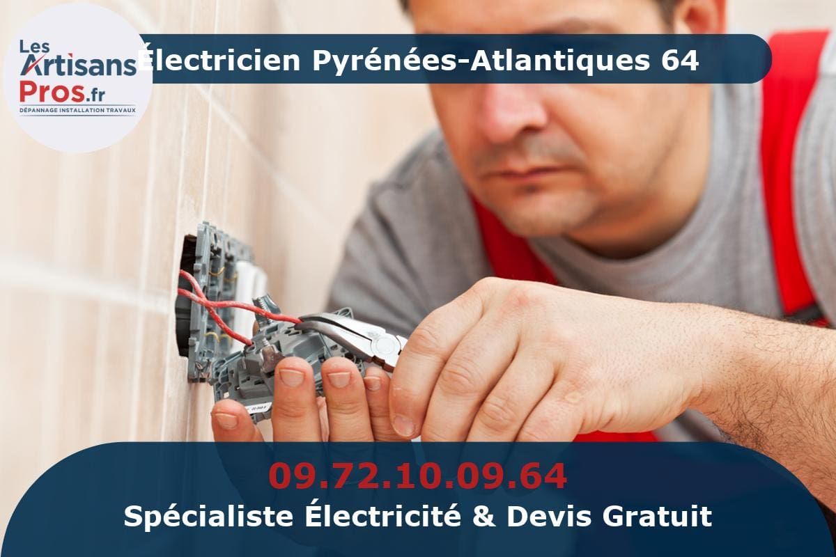 Électricien Pyrénées-Atlantiques 64