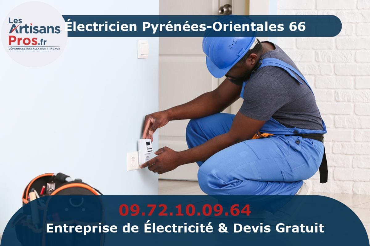 Électricien Pyrénées-Orientales 66