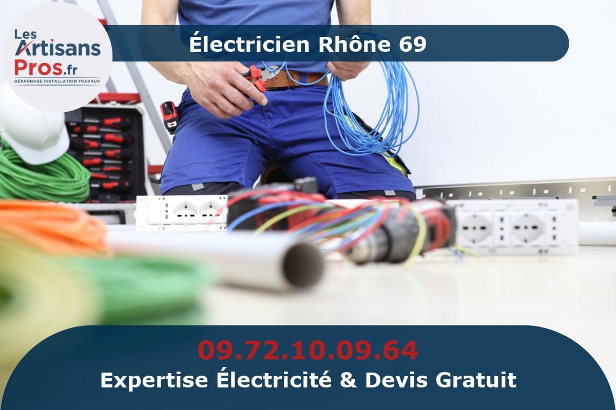 Électricien Rhône 69