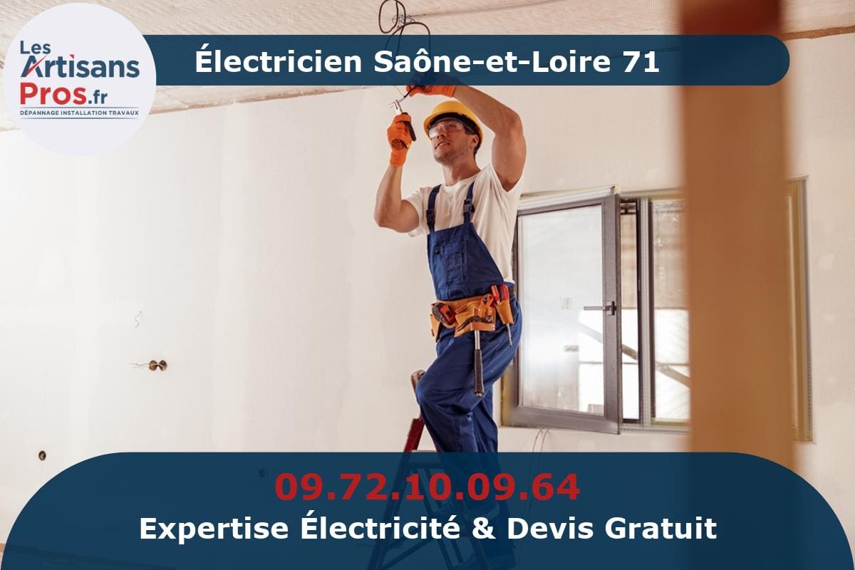 Électricien Saône-et-Loire 71