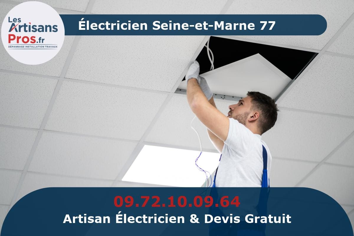 Électricien Seine-et-Marne 77