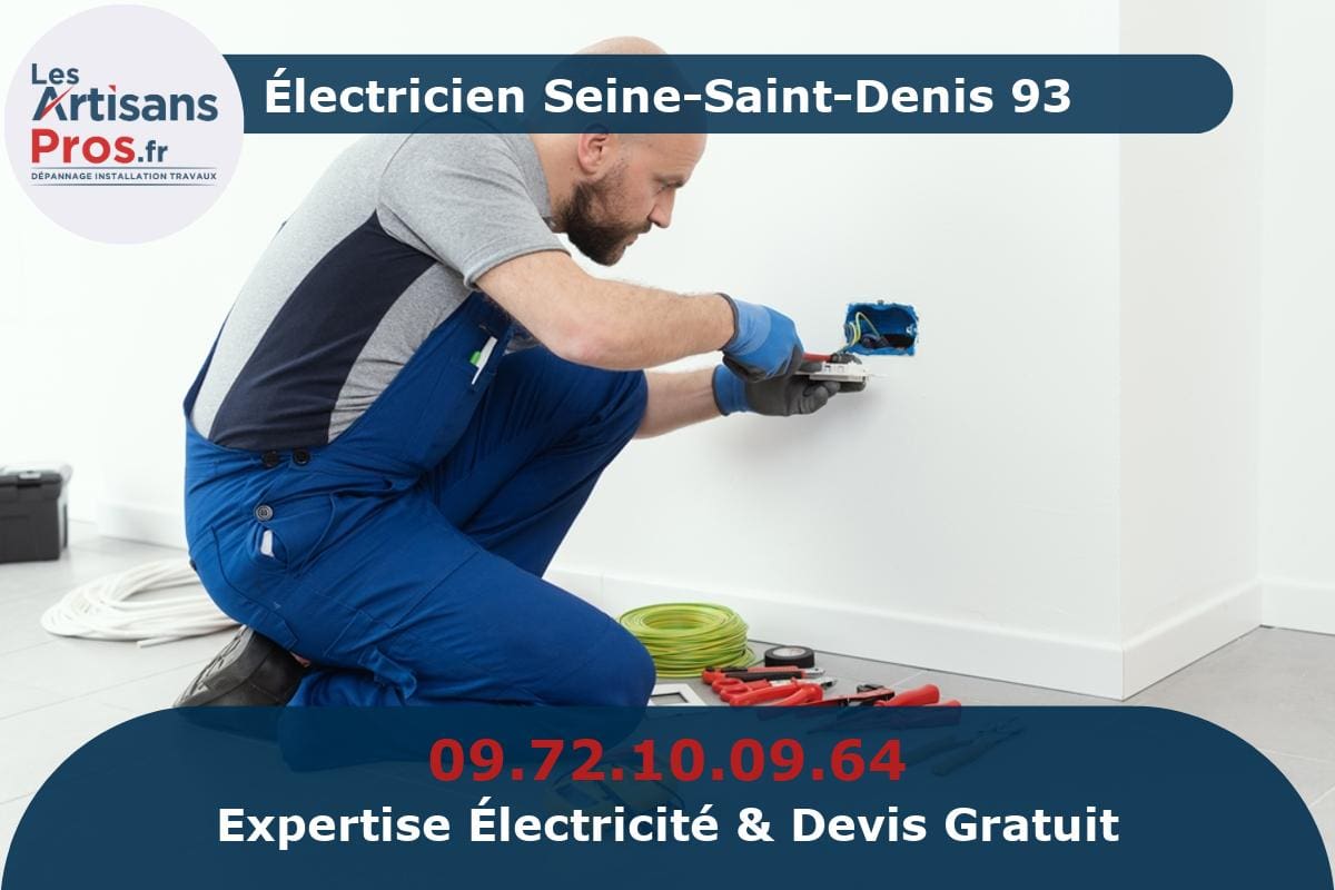 Électricien Seine-Saint-Denis 93