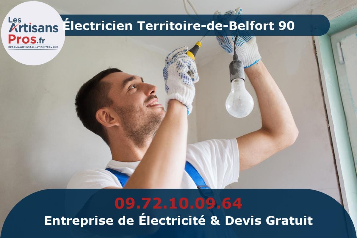Électricien Territoire-de-Belfort 90