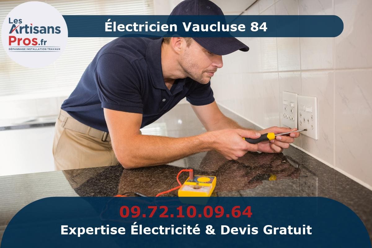 Électricien Vaucluse 84