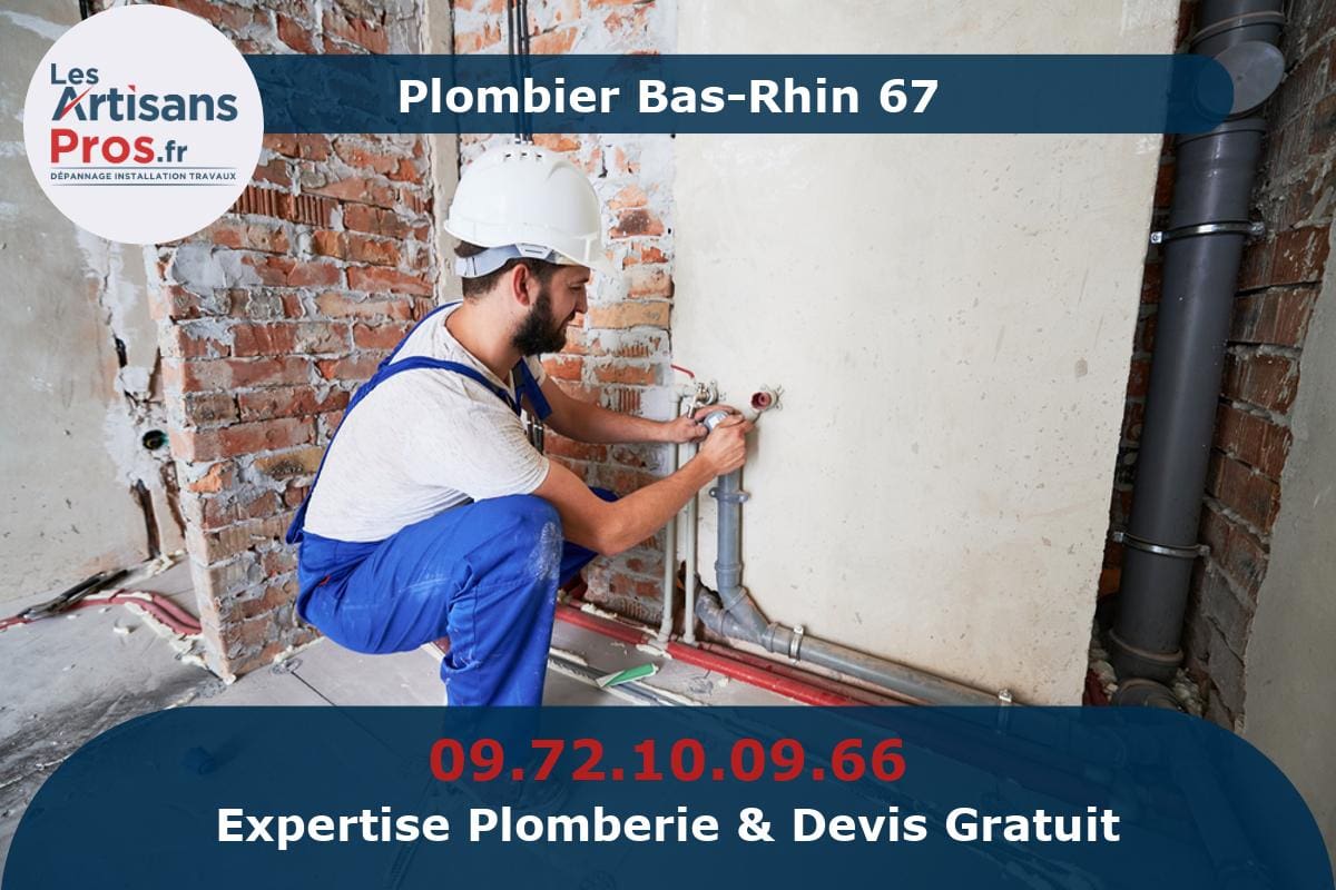 Plombier Bas-Rhin 67
