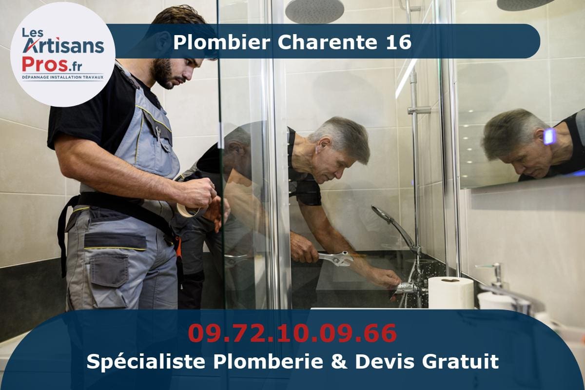 Plombier Charente 16