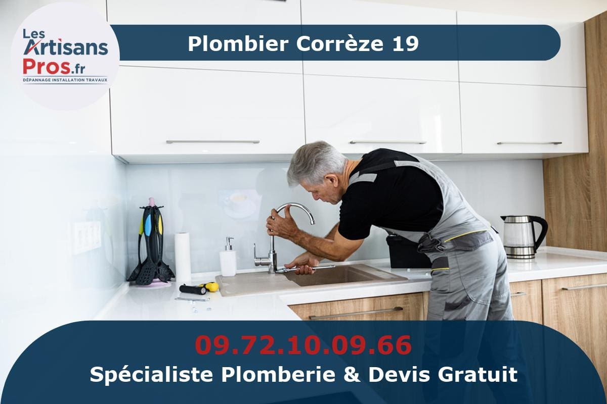 Plombier Corrèze 19