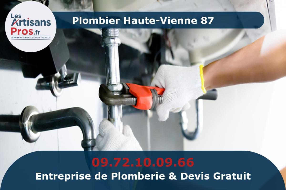 Plombier Haute-Vienne 87
