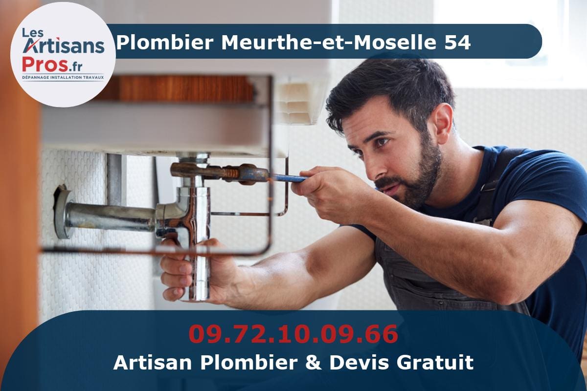 Plombier Meurthe-et-Moselle 54