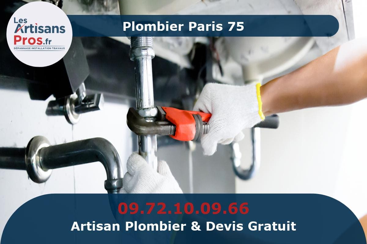 Débouchage canalisations à Paris : artisan plombier déboucheur