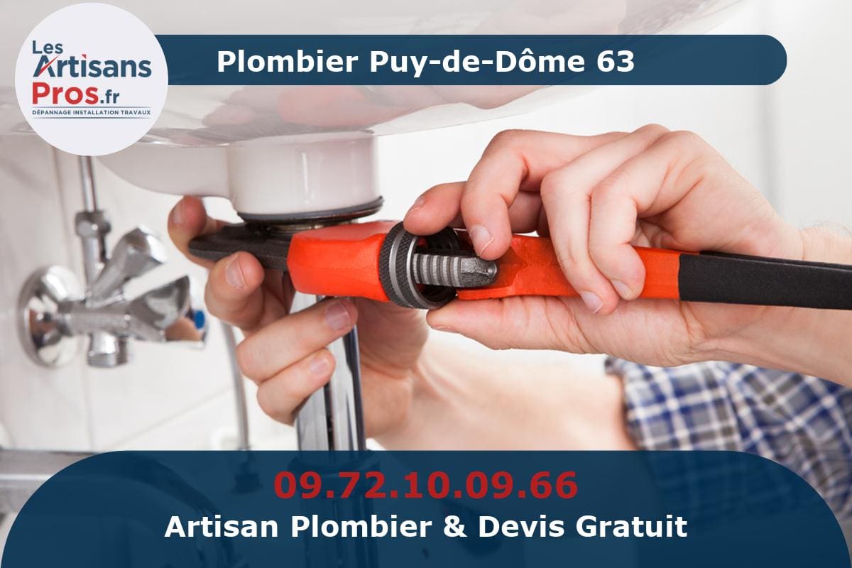 Plombier Puy-de-Dôme 63