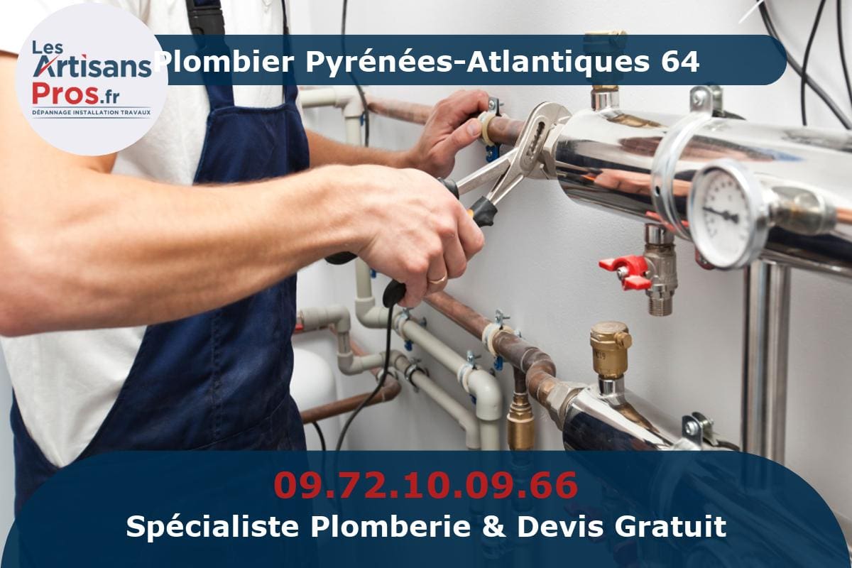 Plombier Pyrénées-Atlantiques 64