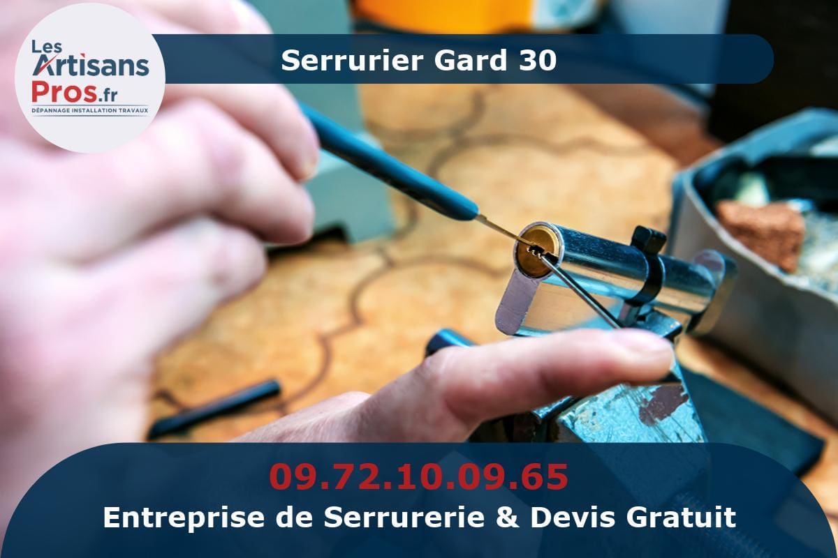 Serrurier Gard 30