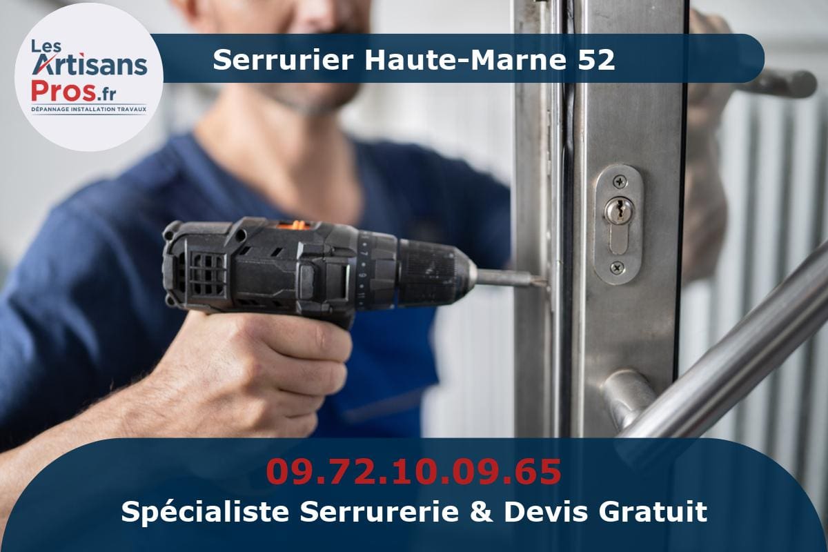 Serrurier Haute-Marne 52