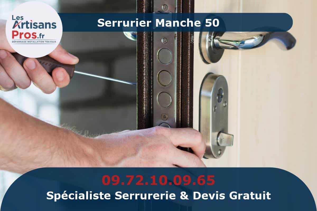 Serrurier Manche 50