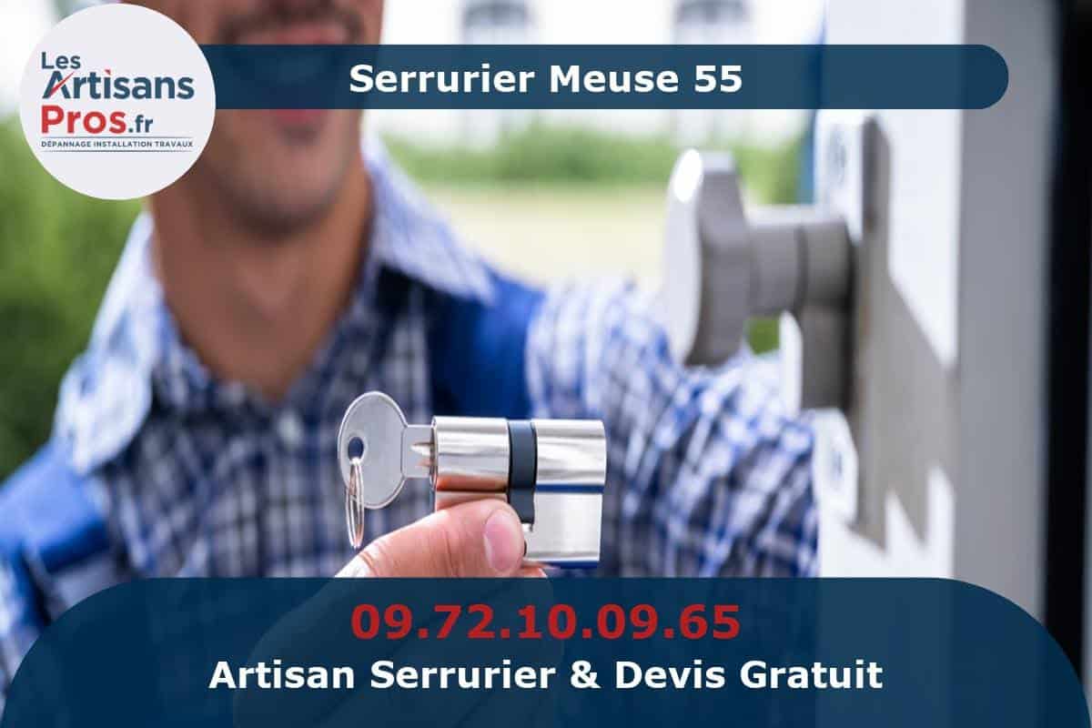 Serrurier Meuse 55