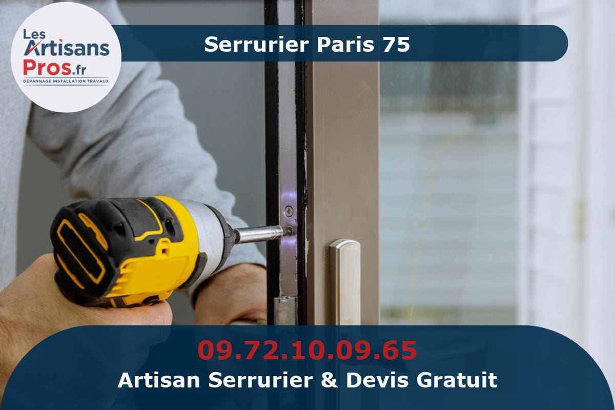 Serrurier Paris 75