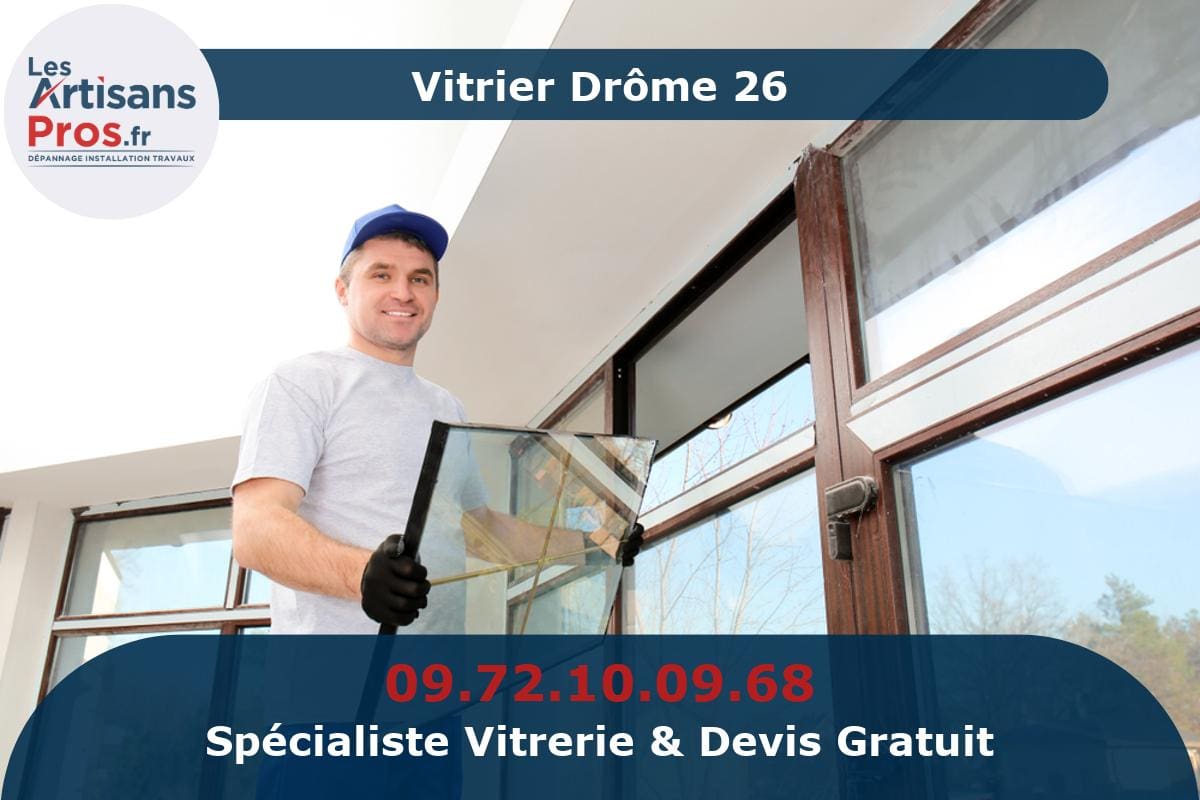 Vitrier Drôme 26