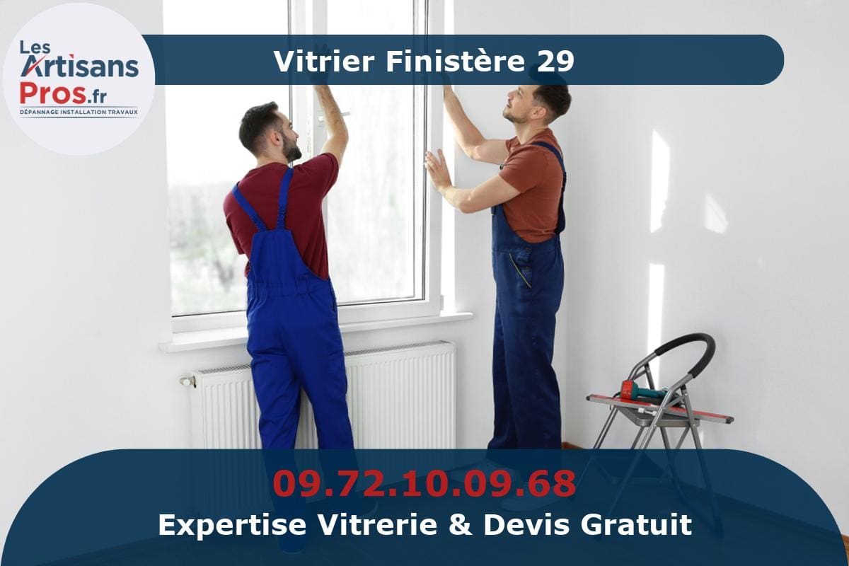 Vitrier Finistère 29