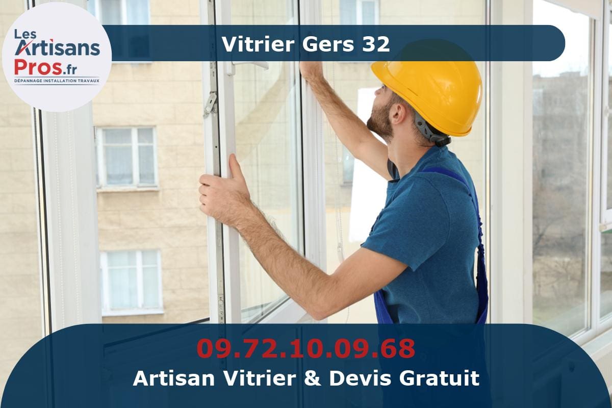 Vitrier Gers 32