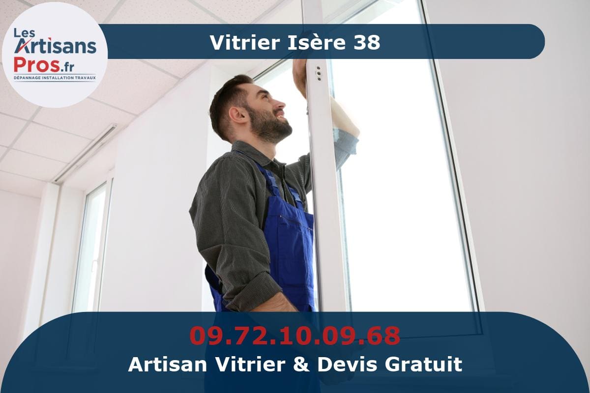 Vitrier Isère 38