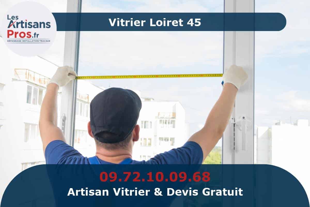 Vitrier Loiret 45