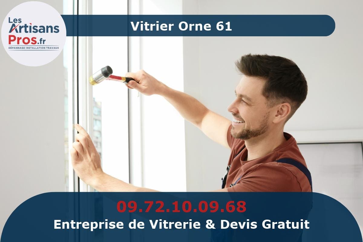 Vitrier Orne 61