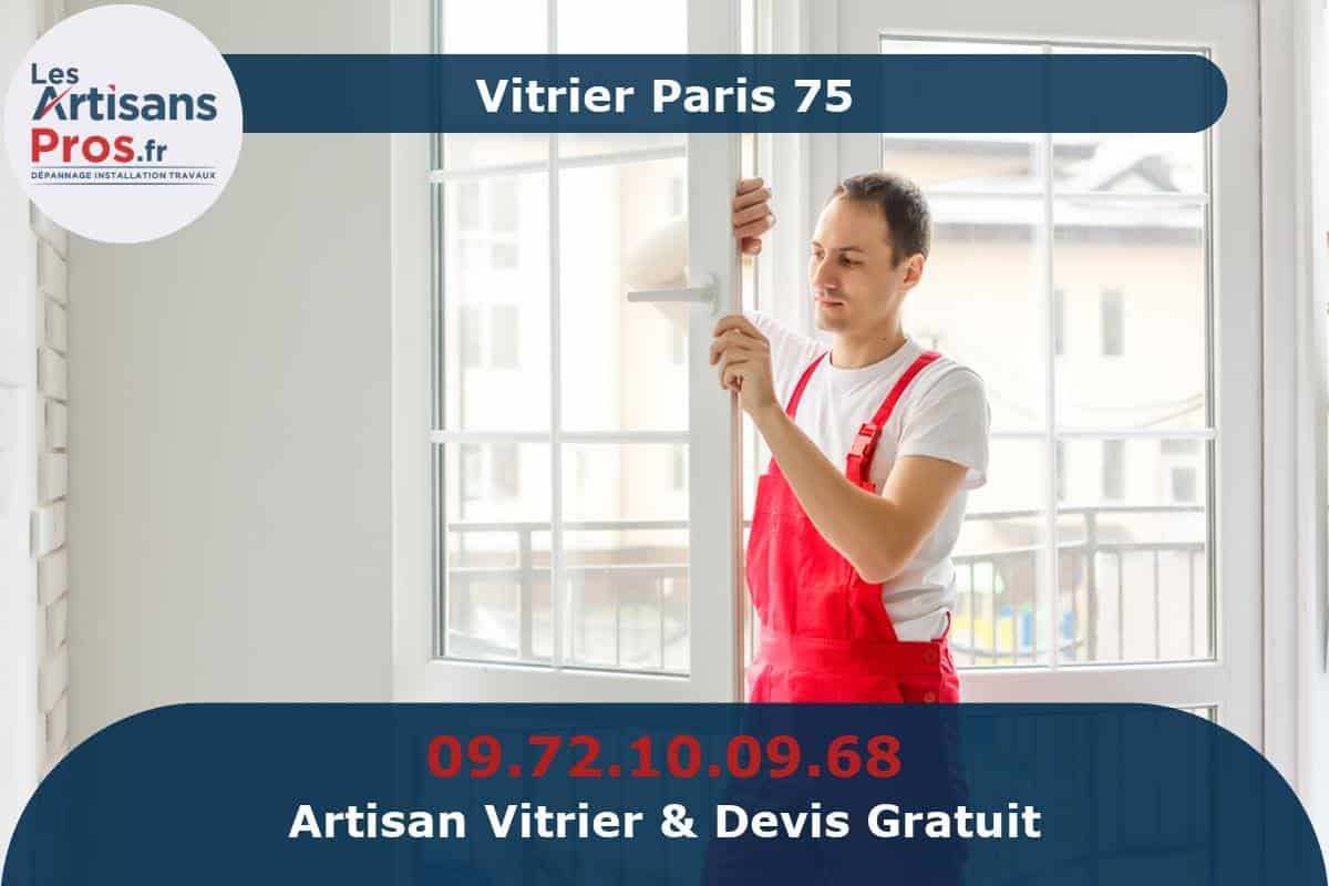 Vitrier Paris 75