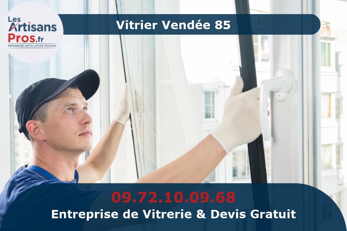 Vitrier Vendée 85