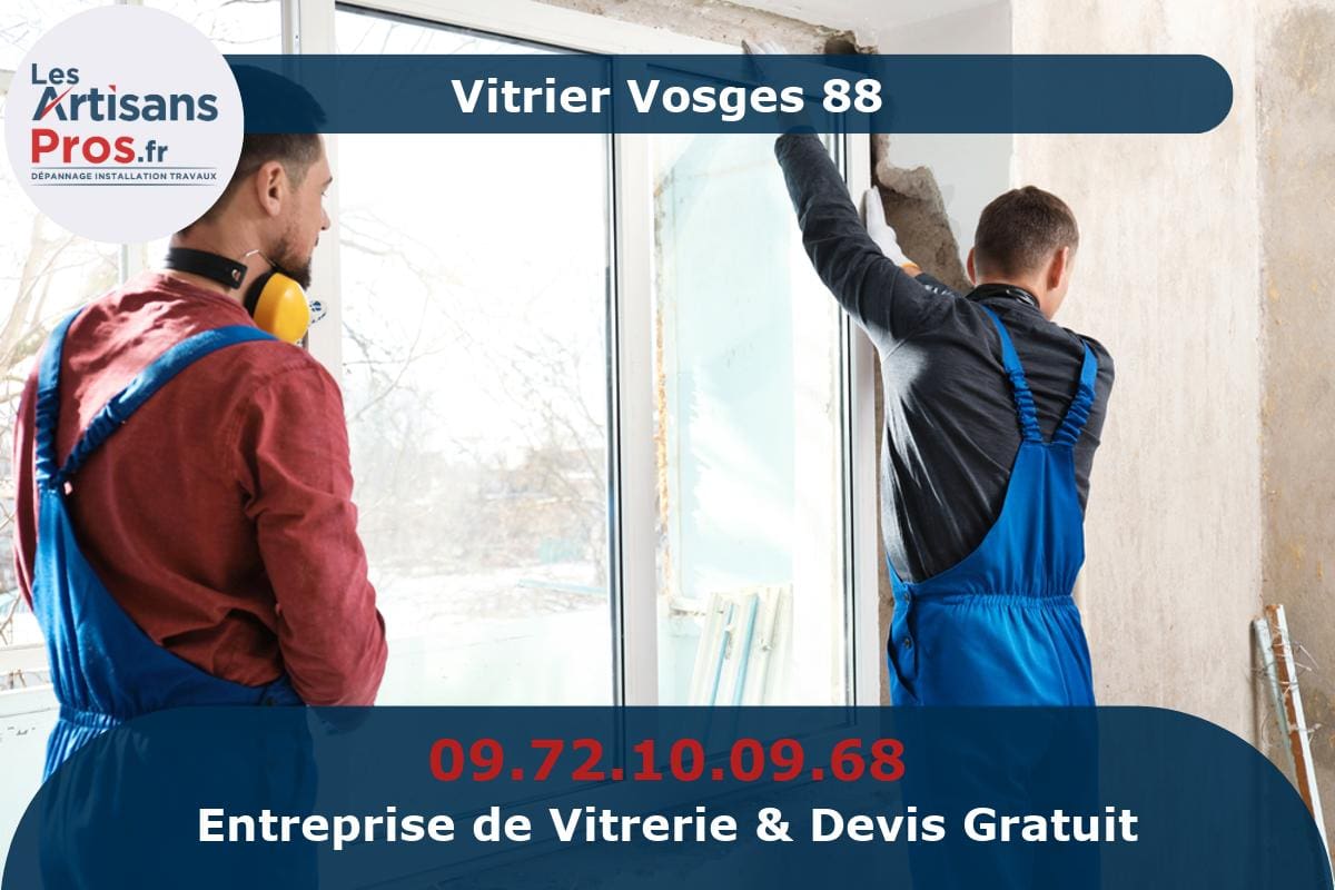 Vitrier Vosges 88