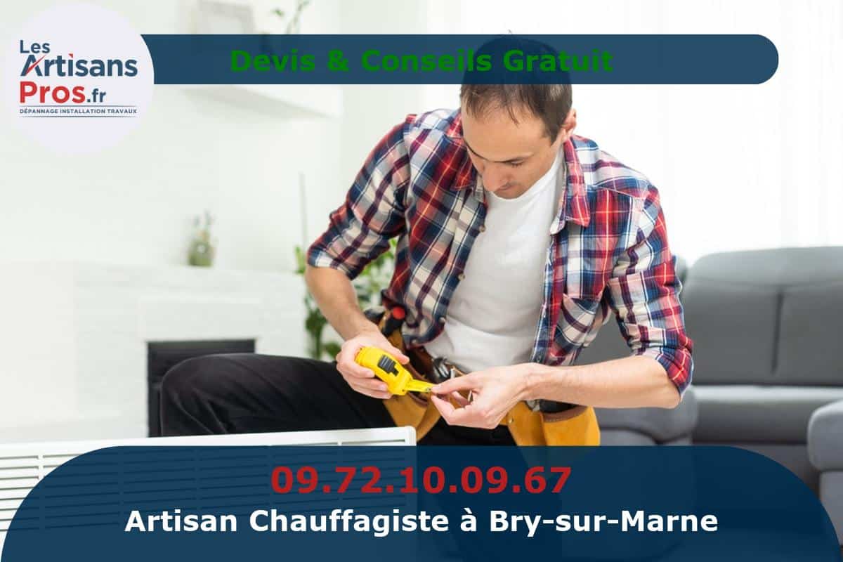 Chauffagiste à Bry-sur-Marne