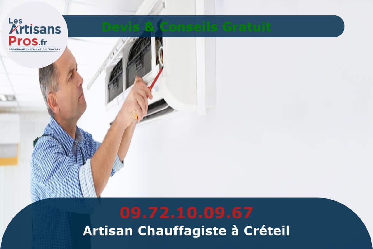 Chauffagiste à Créteil