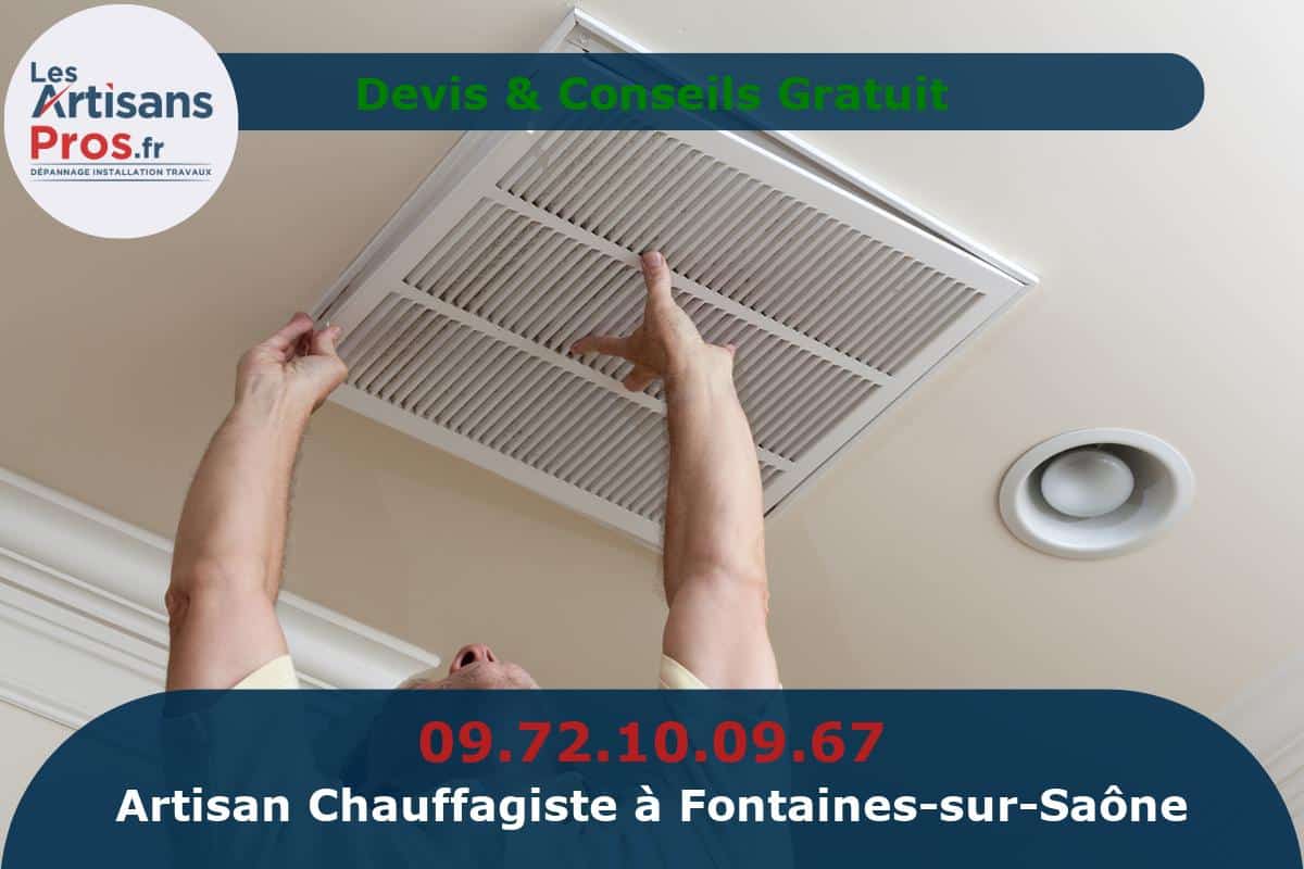 Chauffagiste à Fontaines-sur-Saône