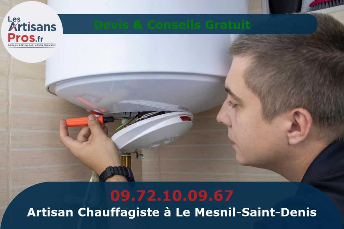 Chauffagiste à Le Mesnil-Saint-Denis